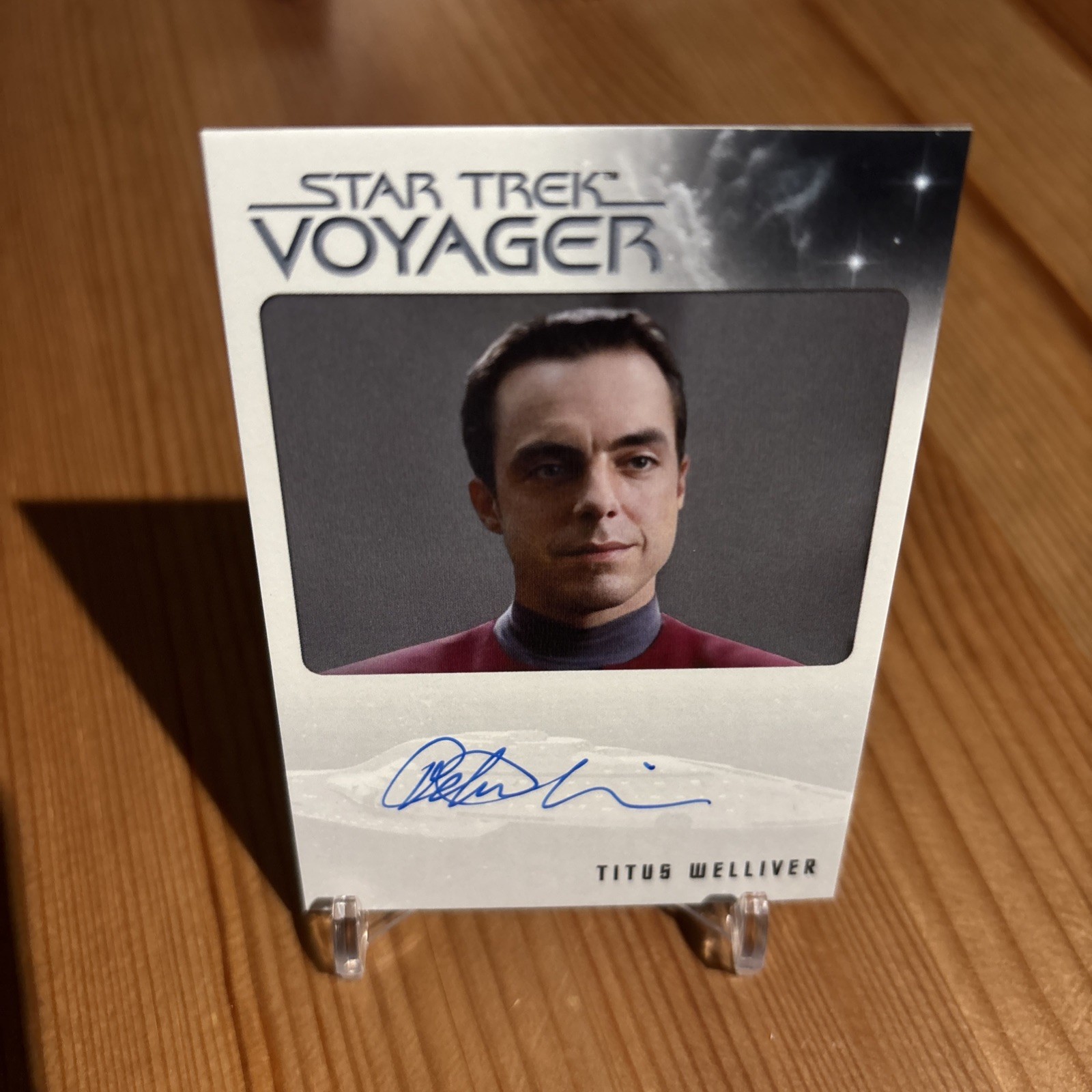 Star Trek Voyager Archivi e Iscrizioni Titus Welliver Autografo