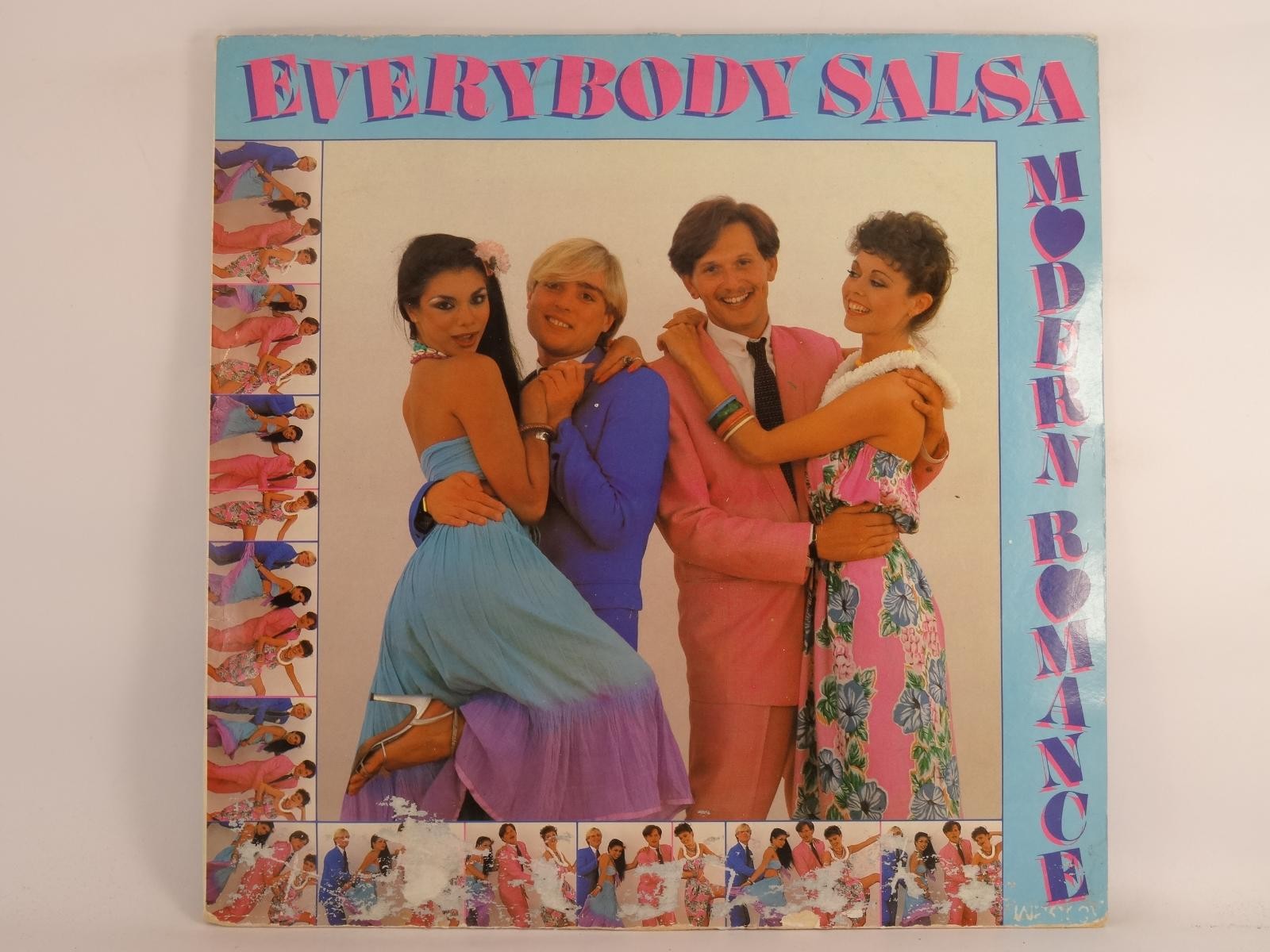 MODERN ROMANCE EVERYBODY SALSA (307) 2 Track 12" Single plus Picture Sleeve WEA