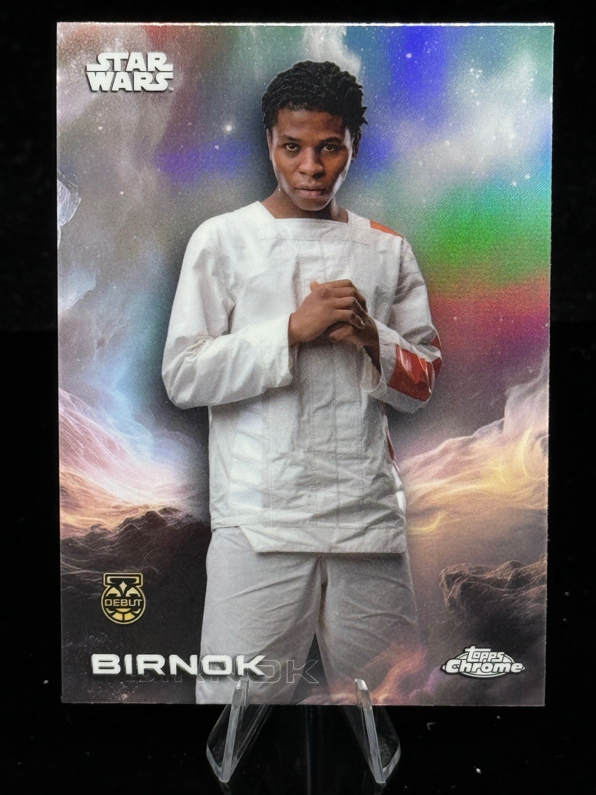 2025 Topps Chrome Star Wars Refractor Debut Birnok #8