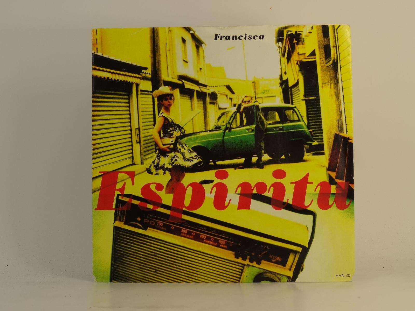 ESPIRITU FRANCISCA (71) 2 Track 7" Single plus Picture Sleeve SONY MUSIC