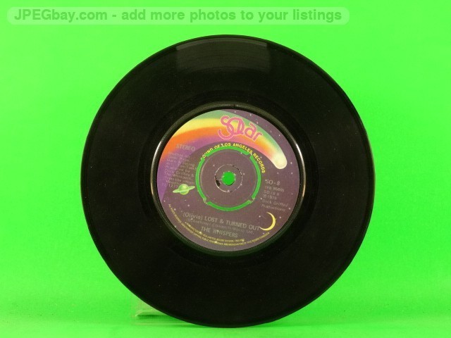 WHISPERS MY GIRL (137) 7" SOLAR
