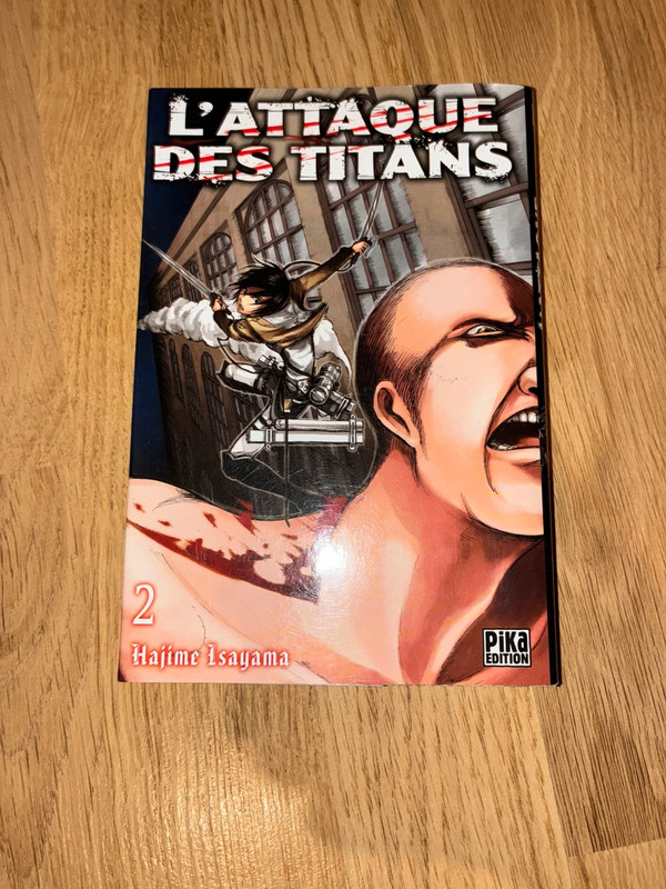 Manga tome 2 SNK