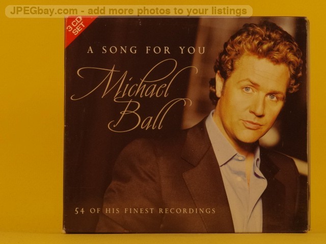 MICHAEL BALL A SONG FOR YOU (3xCD) (Z151) 20+ Track CD Album plus Picture Sleeve