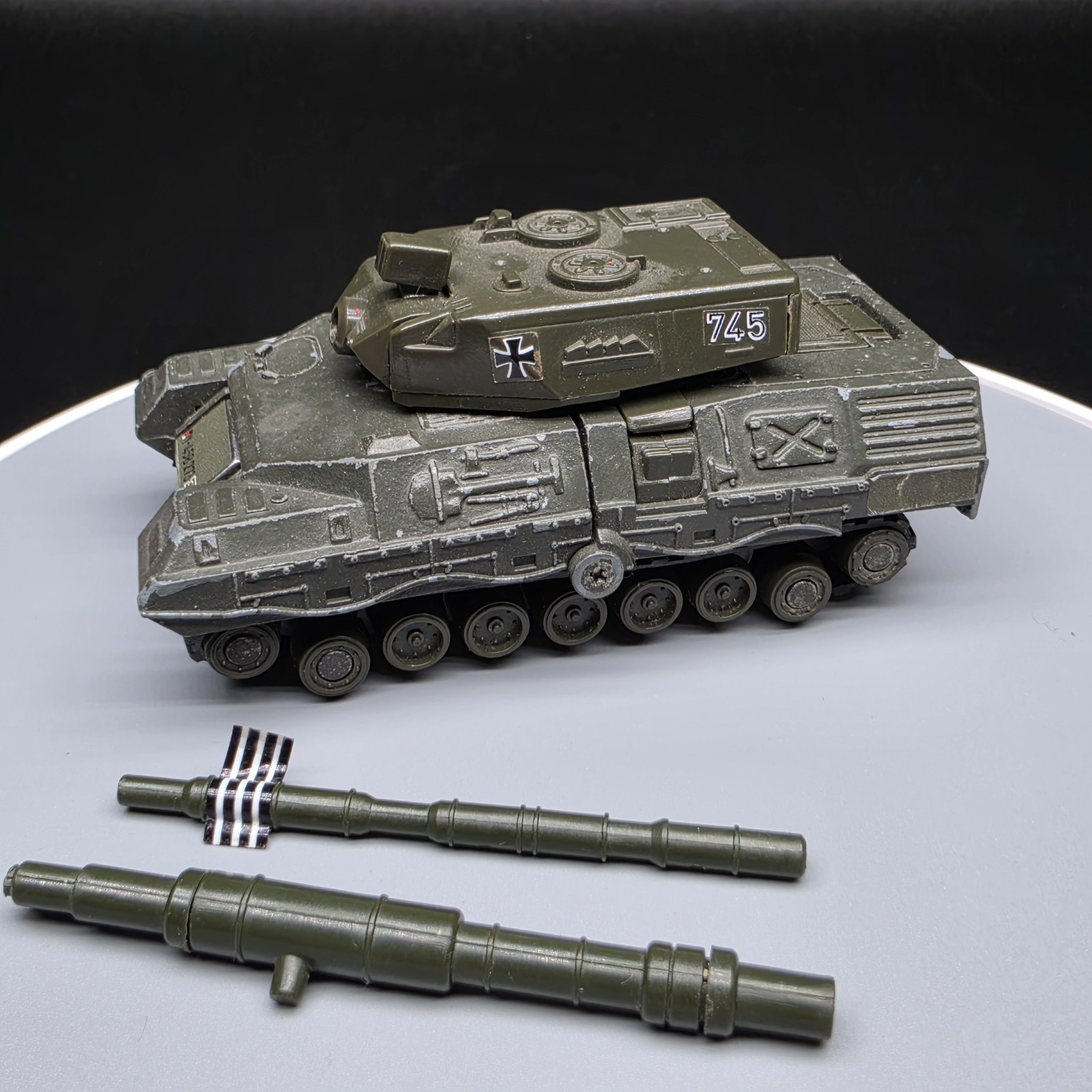 GoBots Tank Destroyer 1983 100% Completo Go bots con binari e accessori Vintage