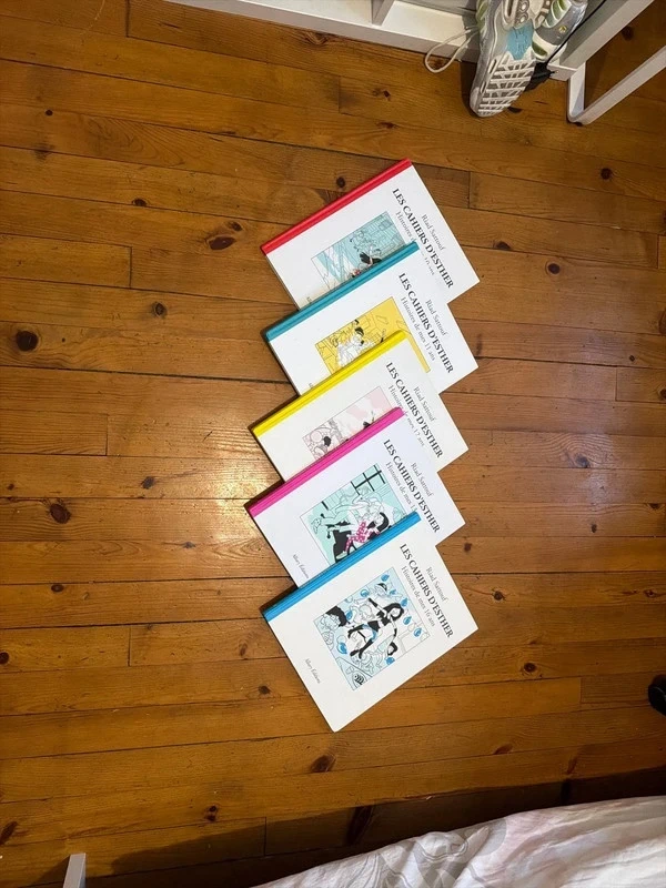 Lots de 5 livre cahier d’Esther
