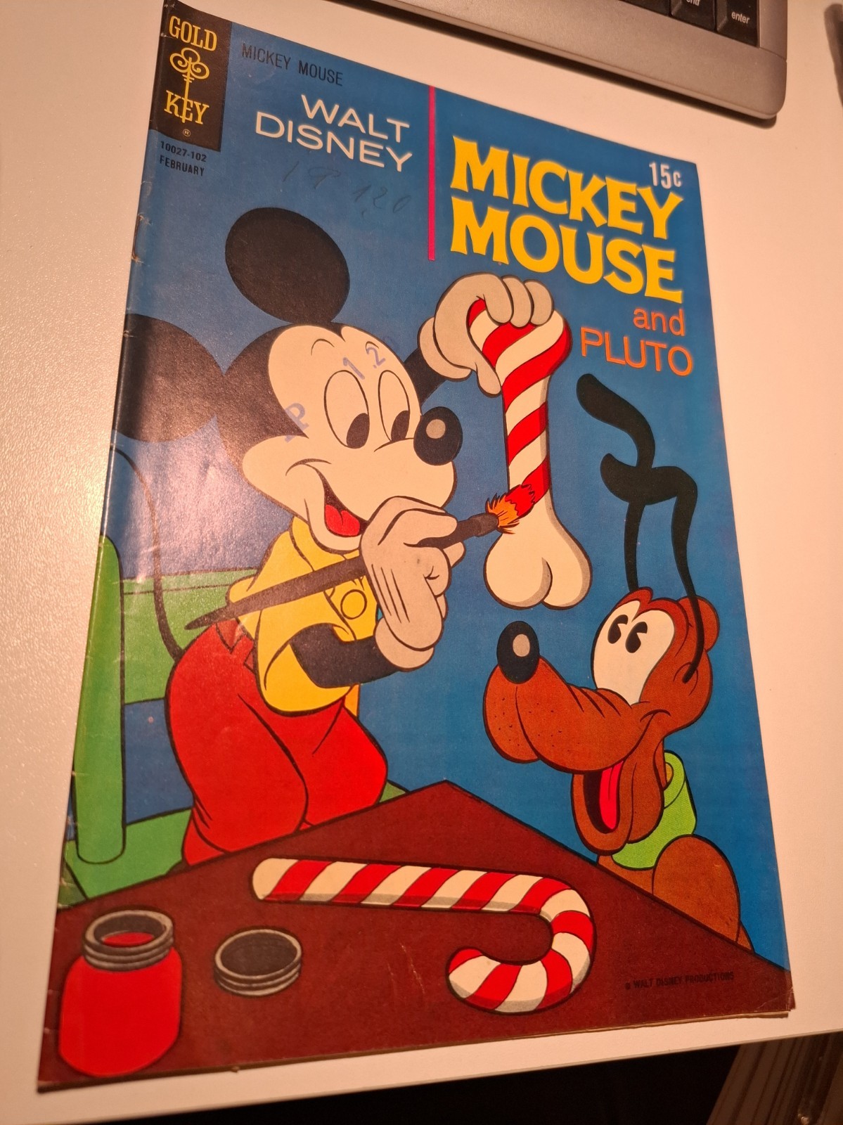 US Walt Disney's Topolino (GOLD KEY) #128 PAUL MURRY & TONY STROBL