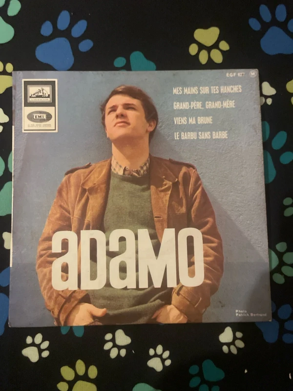 Vinyle 45 tours de Adamo (4 Titres),excellent état