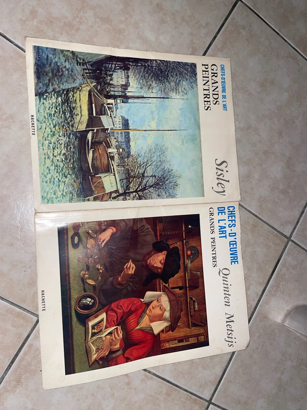 Lot de 2 livres – Chefs-d’œuvre de l’art / Grands peintres