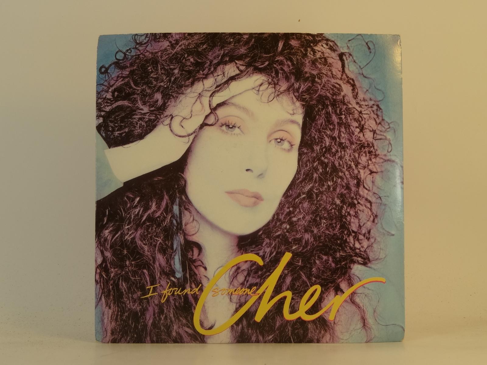 CHER I FOUND SOMEONE (1) (59) 2 Track 7" Single plus Picture Sleeve GEFFEN RECOR