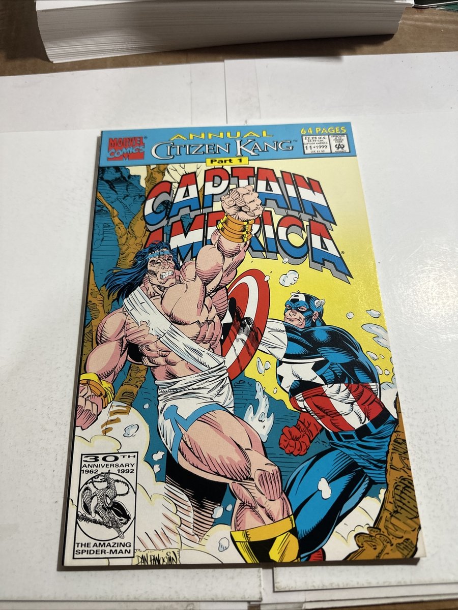 Capitan America Annual Citizen Kang Parte 1 8.0 1992 cm2