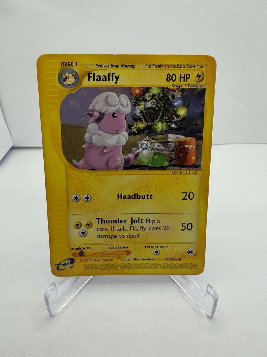 Pokemon Spedizione Flaaffy #077/165 LP Raro/Vintage