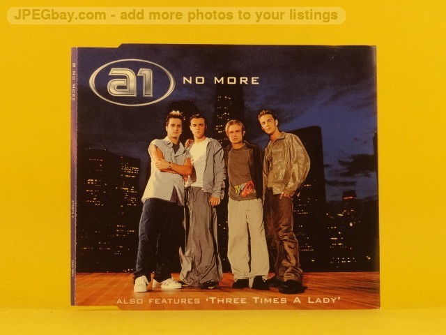 A1 No More (L79) 3 Track CD Single including Picture Sleeve Columbia