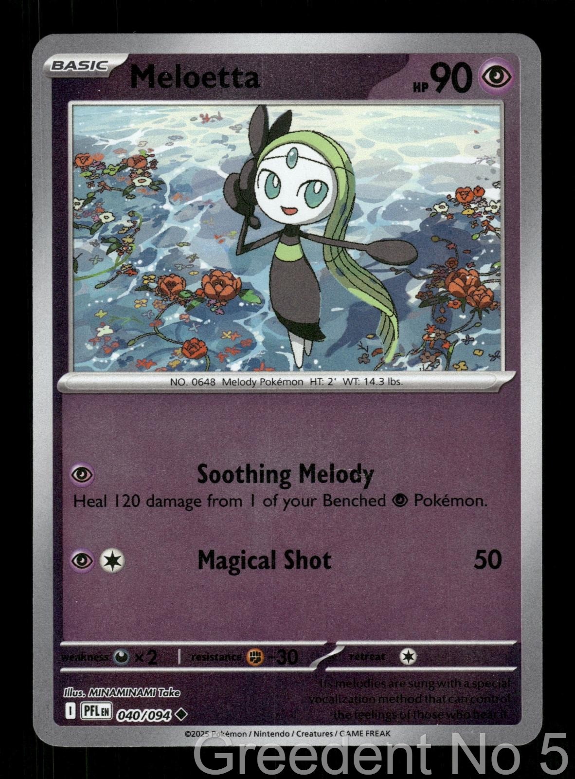 Meloetta 040/094 Fiamme Fantastiche Non Comuni Pokemon Reverse Holo Near Mint