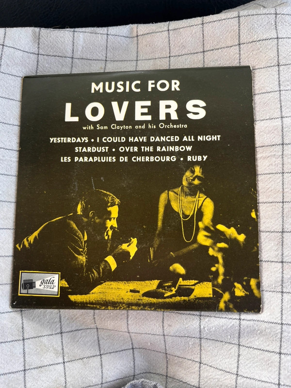 Vintage Vinyl EP - Music For Lovers (Sam Clayton & His Orchestra)