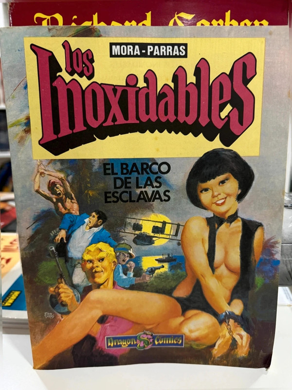 Los Inoxidables - El Barco De Las Esclavas (Cómic) Mora-Parras