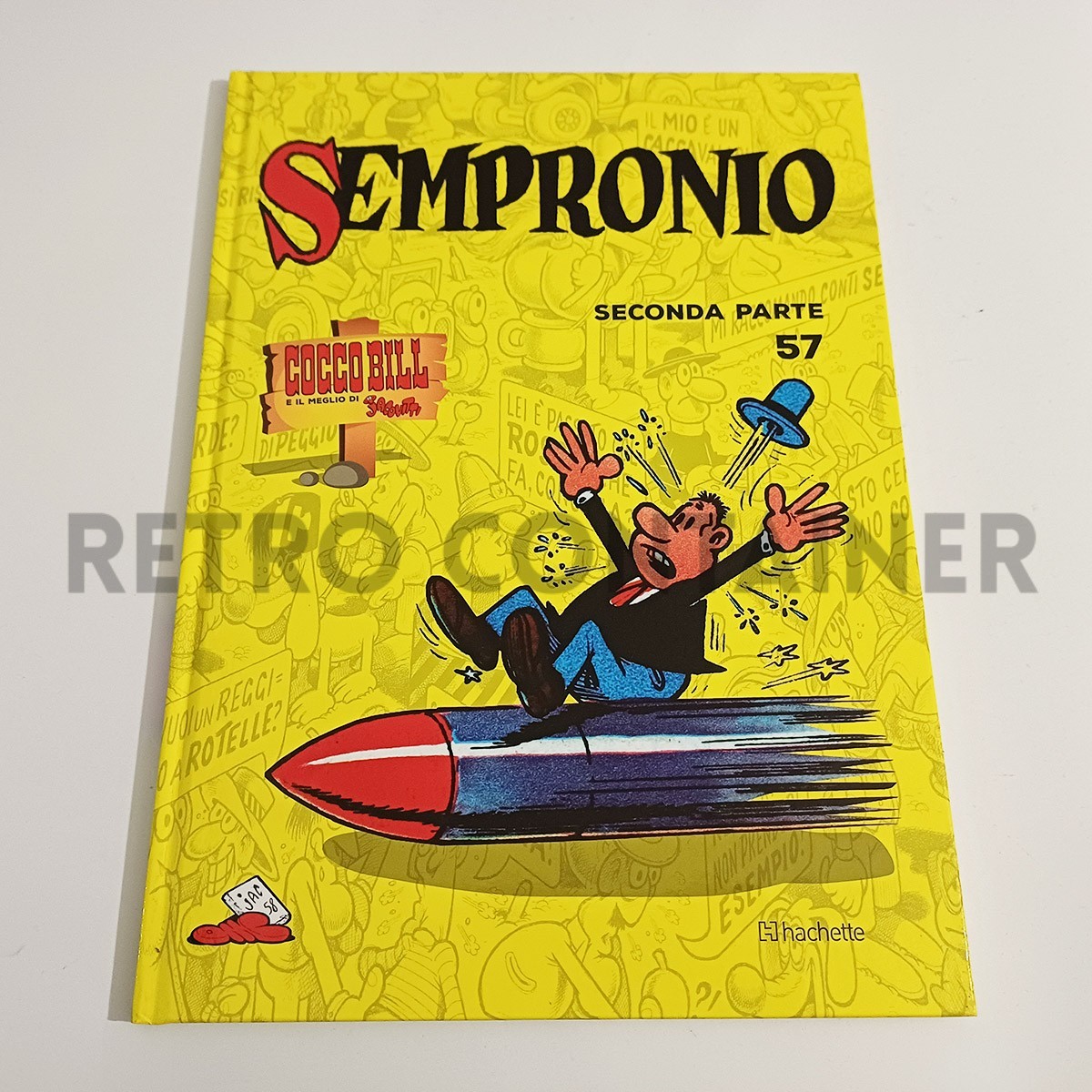 Cartonato Hachette COCCO BILL E IL MEGLIO DI JACOVITTI - 57 Sempronio