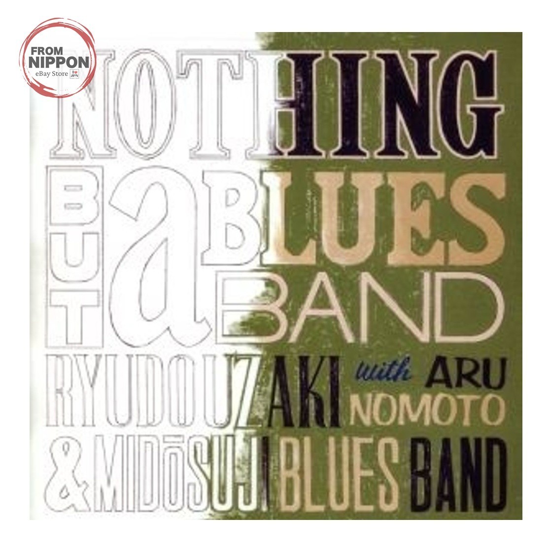 Tatsuo Usaki & Midosuji Blues Band - NOTHING BUT a BLUES BAND RUCD2 Japan CD