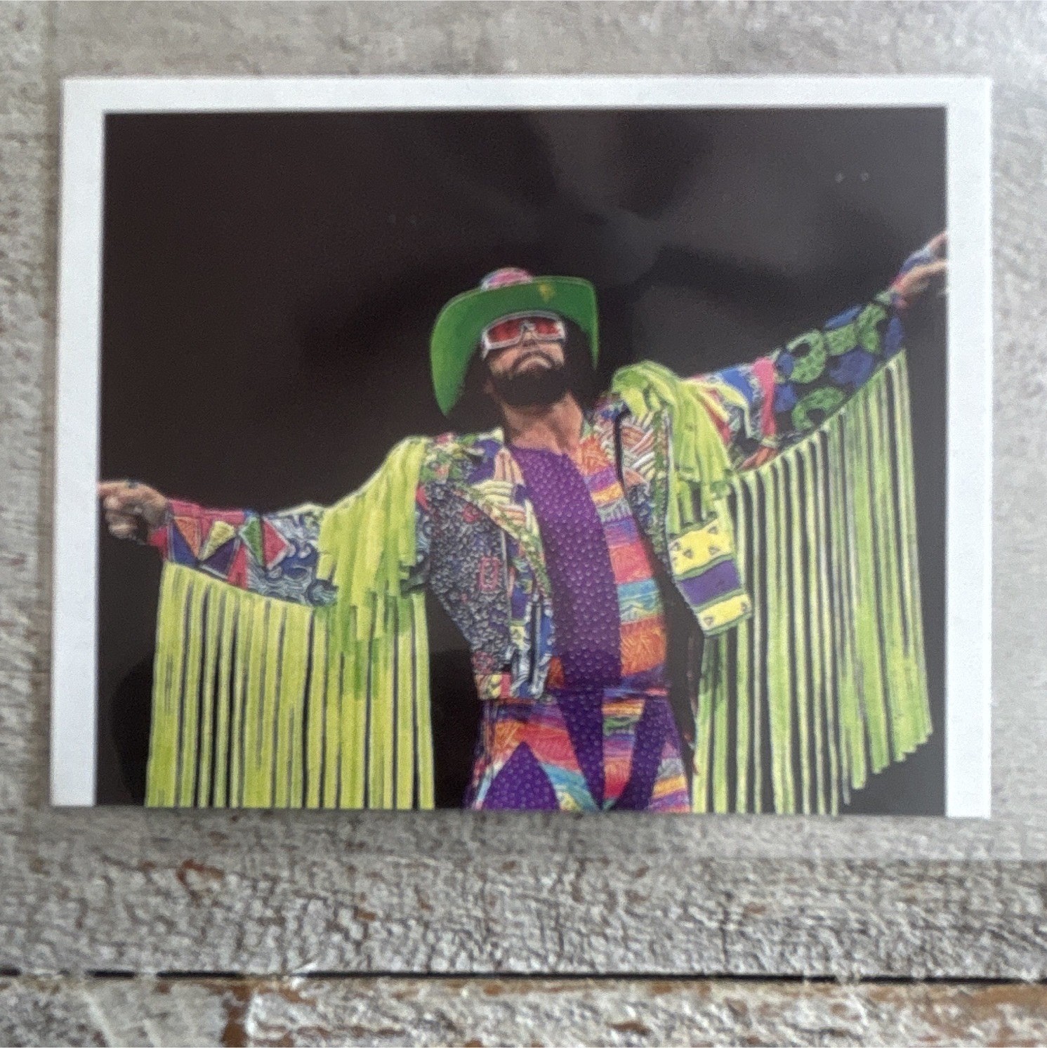 Merlin Stickers 1992 WWF “Macho Man” Randy Savage Sticker Trading Card #148