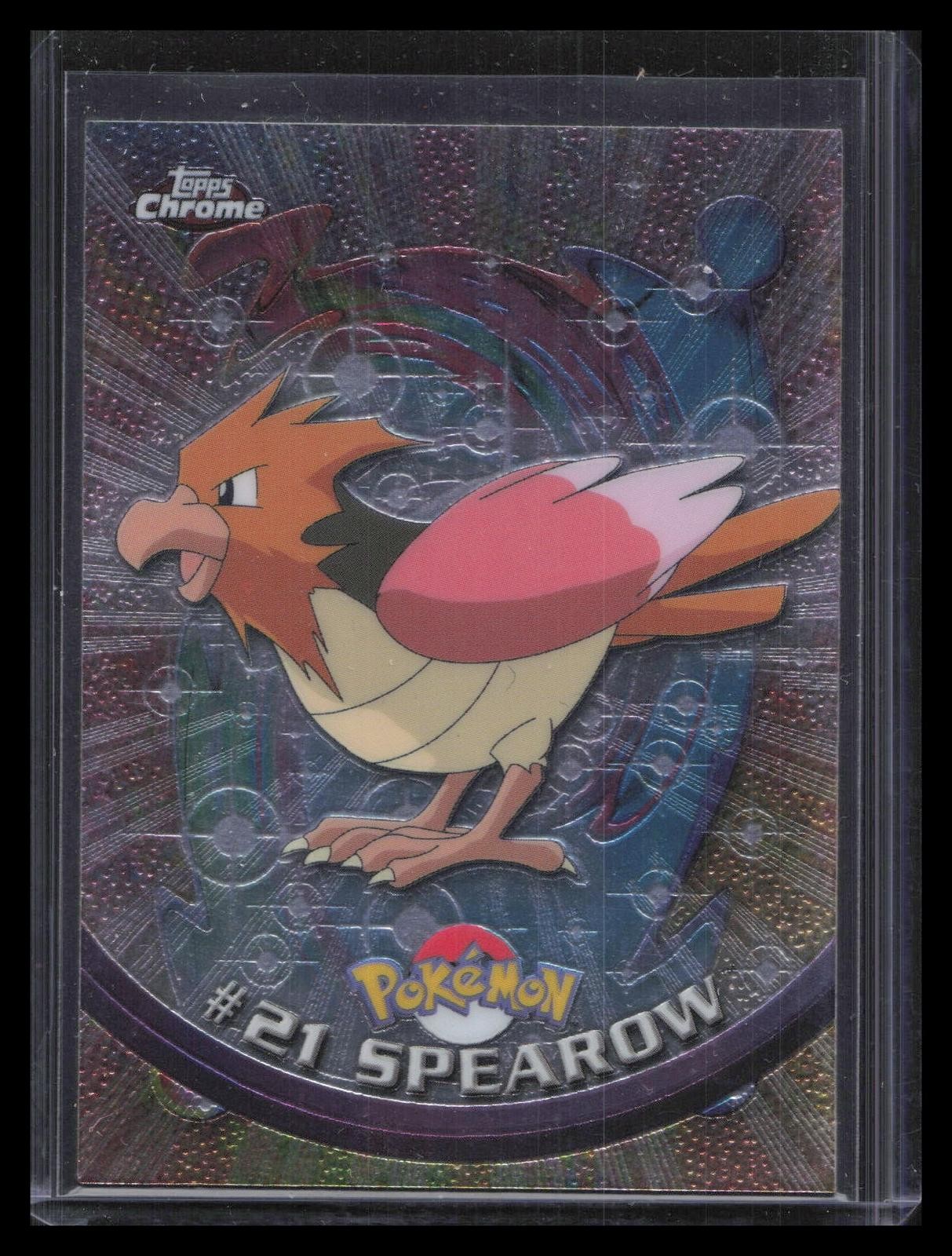 Spearow 2000 Topps Chrome Pokemon #21