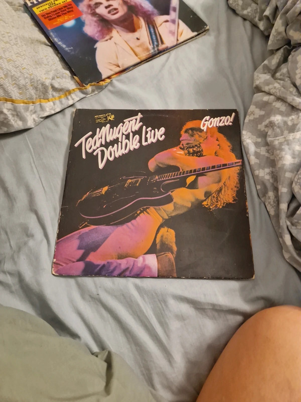 Double vinyl 33 tours ted nugent live gonzo