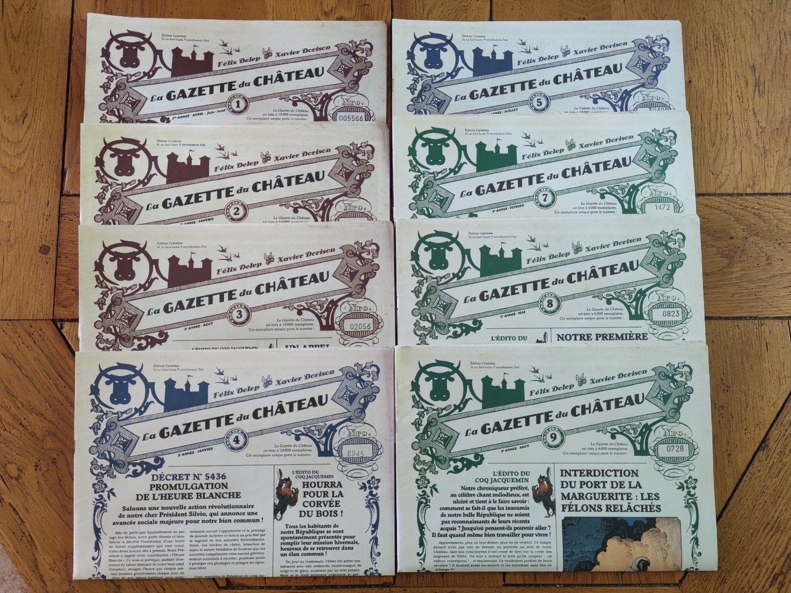 bd La gazette du château le château des animaux