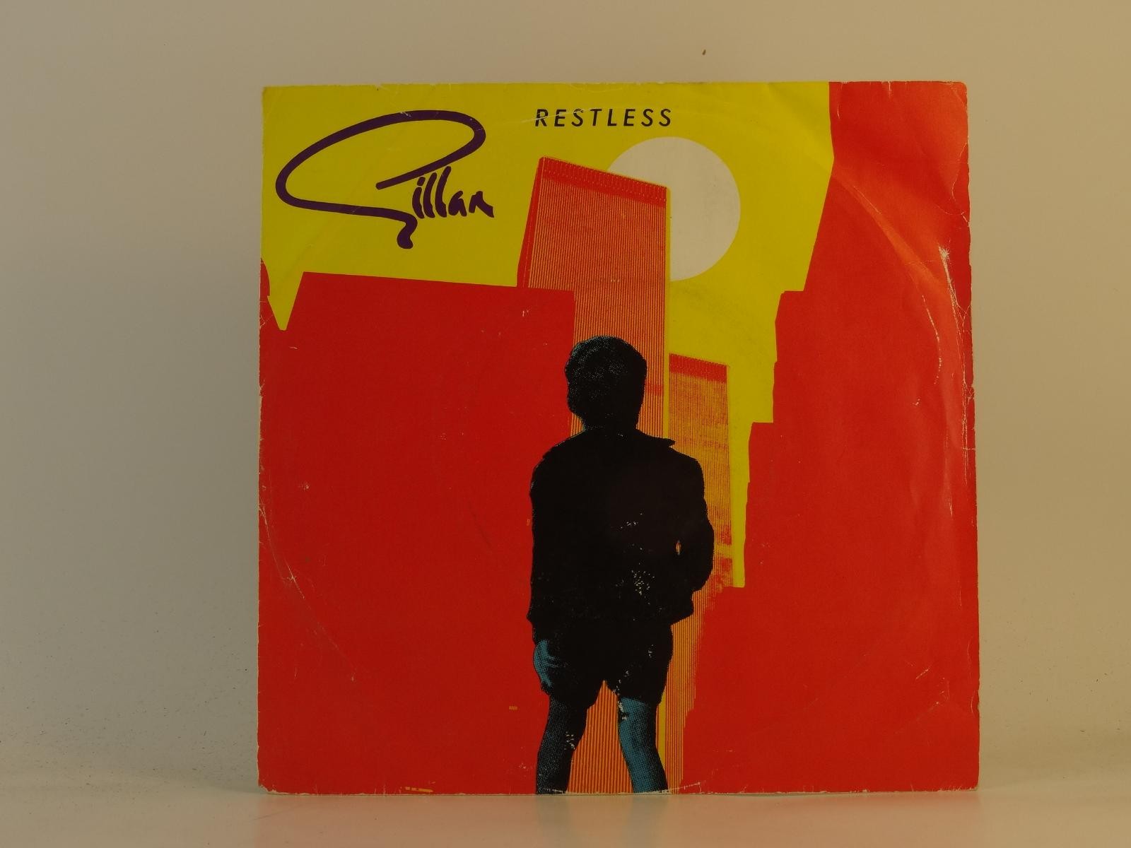 GILLAN RESTLESS (59) 2 Track 7" Single including Picture Sleeve VIRGIN RECORDS