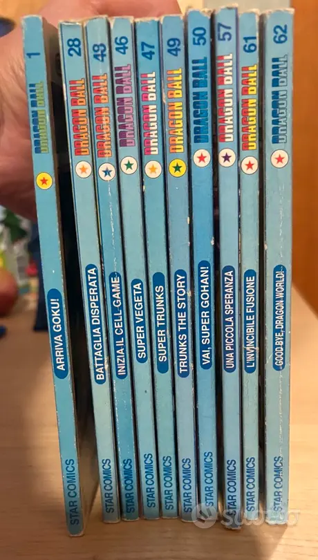 Dragon Ball Star Comics lotto 10 volumi