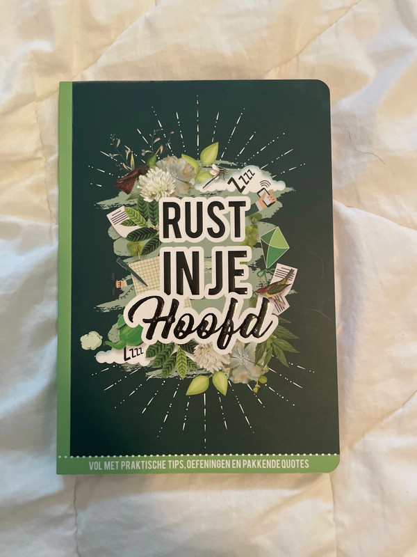 Boek rust in je hoofd