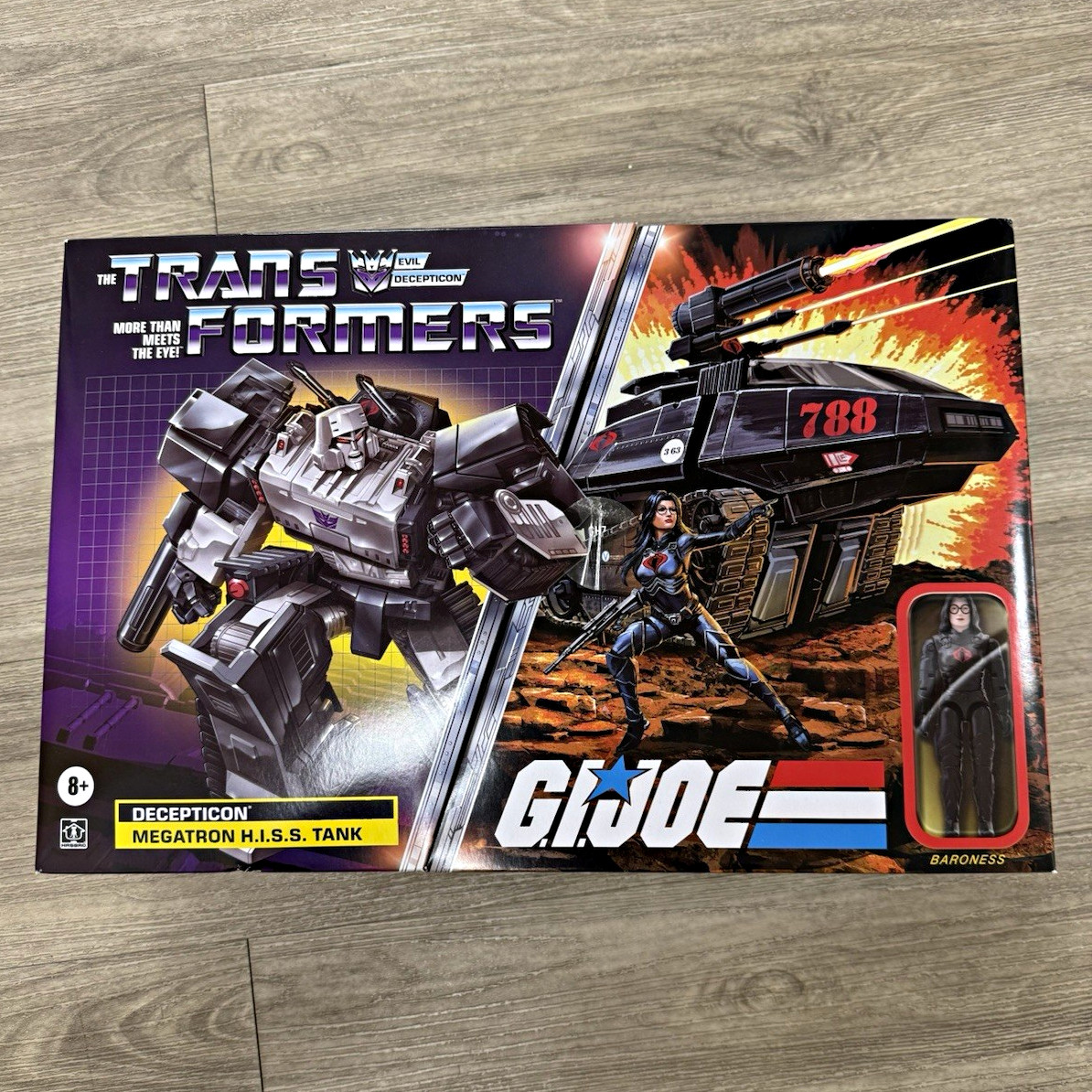 Hasbro Transformers Decepticon Megatron Baroness Transforming Tank Set 8+
