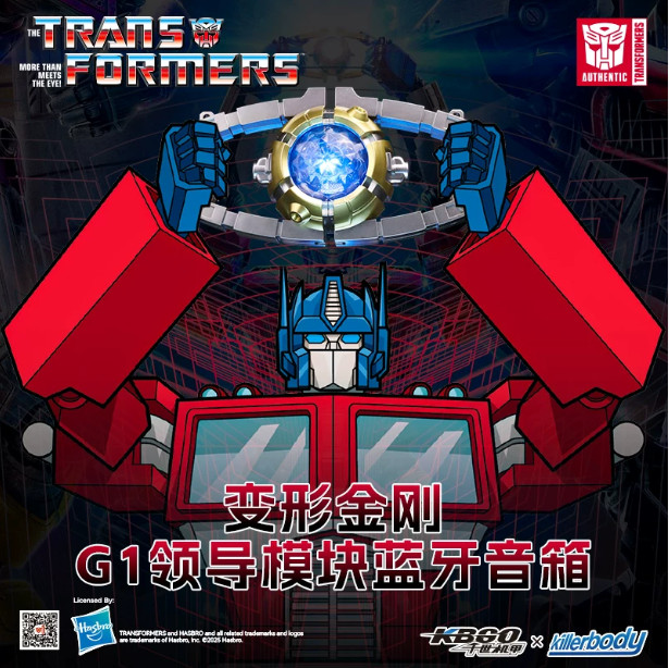 1PCS Killerbody Transformers Optimus Prime G1 Matrice di Leadership Bluetooth Sp