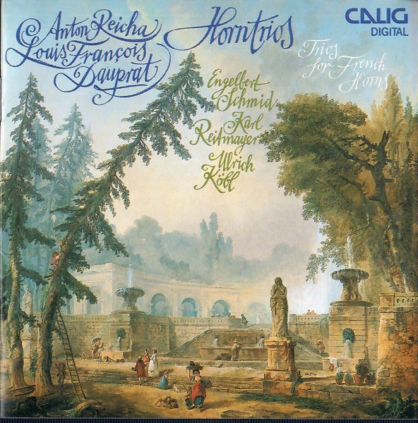 Reicha / Dauprat – Trios for French Horns (1988 Germany Calig CD • CAL 50 865)