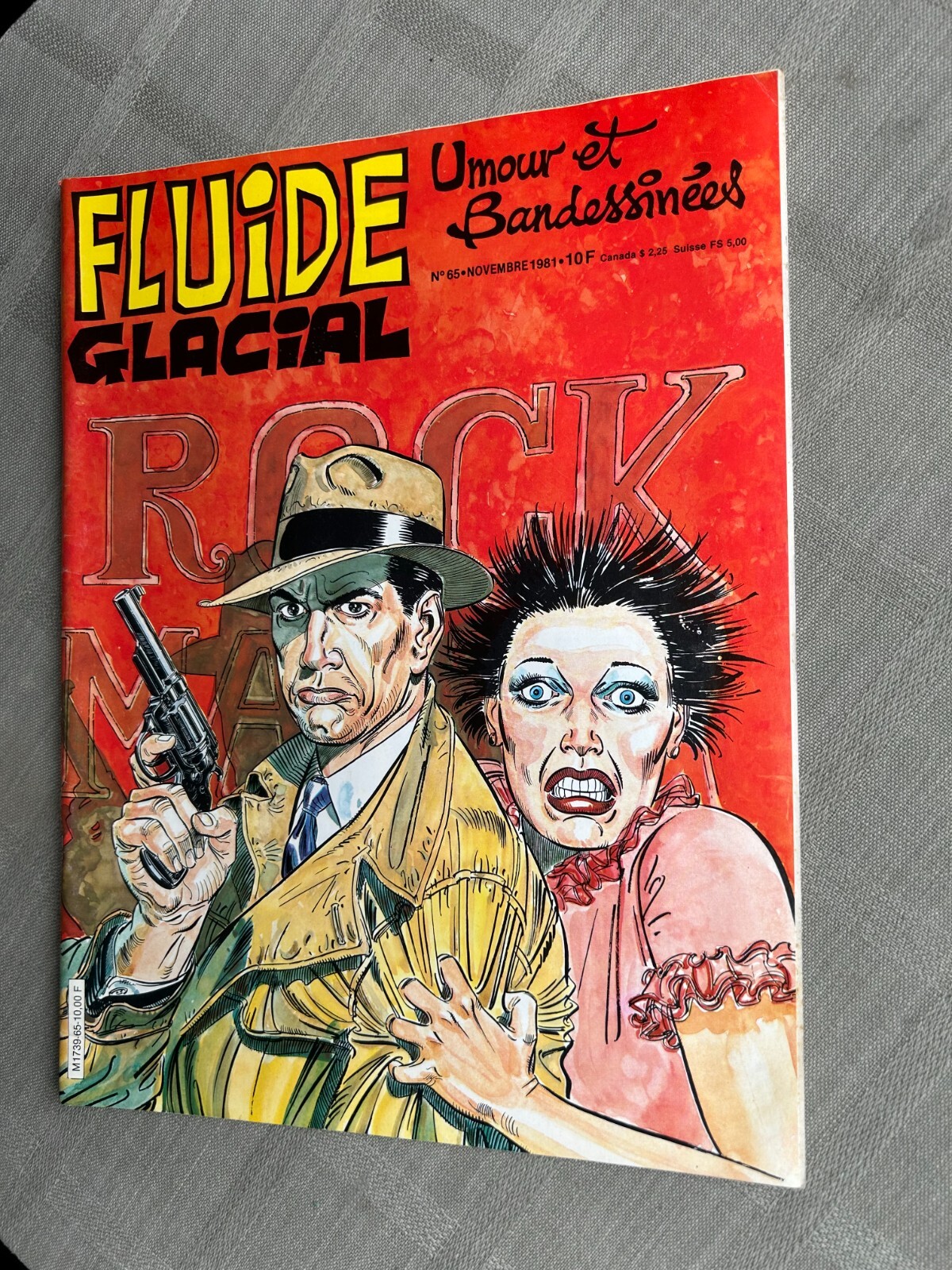 FLUIDE GLACIAL N°65 NOVEMBRE 1981 EN TRÈS BON ÉTAT