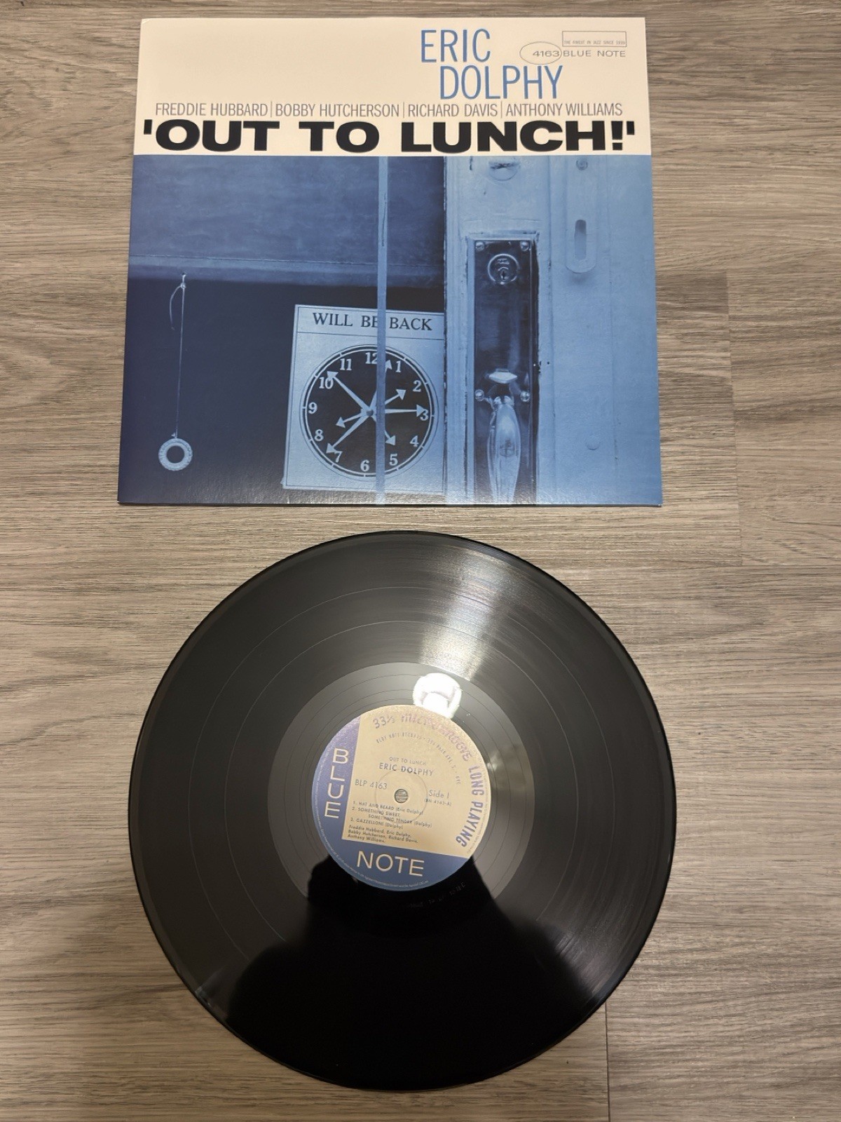 Eric Dolphy Out To Lunch! 1964 2016 Blue Note  BLP 4163 Vinyl LP john coltrane