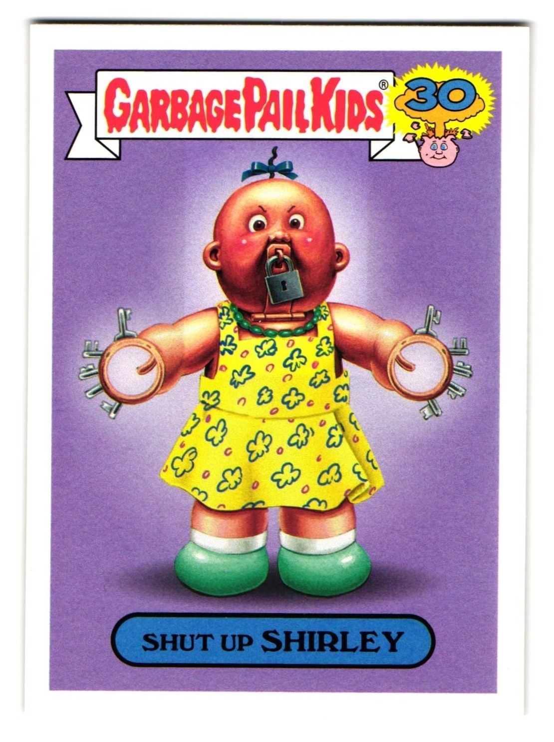 Shut Up Shirley GPK Garbage Pail Kids 2015 30th Anniversary #10b