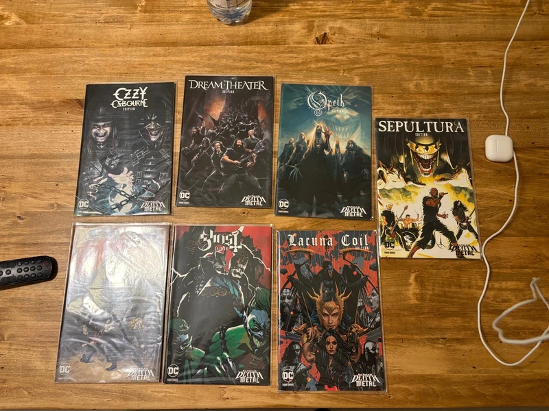 Lotto Batman Death Metal Spillati Metal Edition