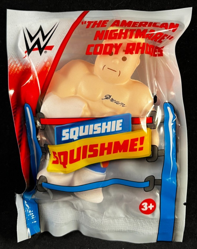 WWE - "The American Nightmare" Cody Rhodes - Squishie Squishme! -Figurina Lotta