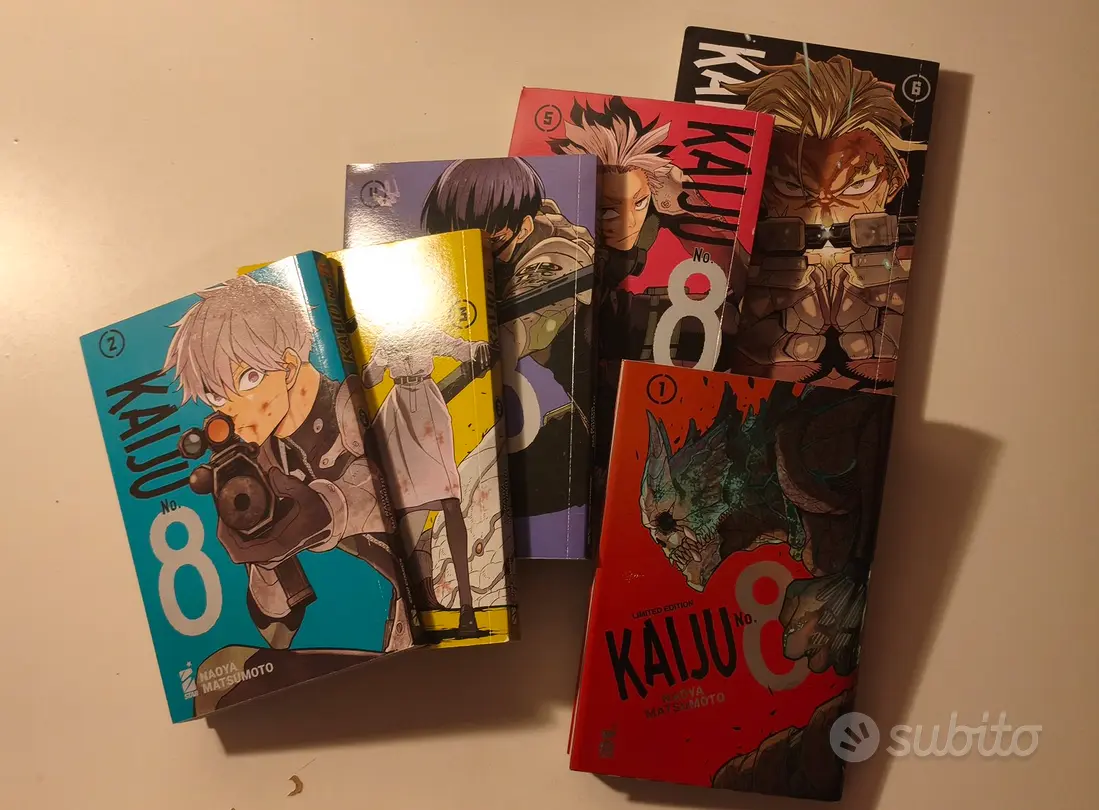 Kaiju No. 8 vol. 1-6