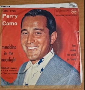 Perry Como vinile 45 giri 1958 rock