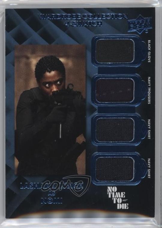 2025 Upper Deck James Bond No Time To Die Lashana Lynch come Nomi #WC4-5 6o2