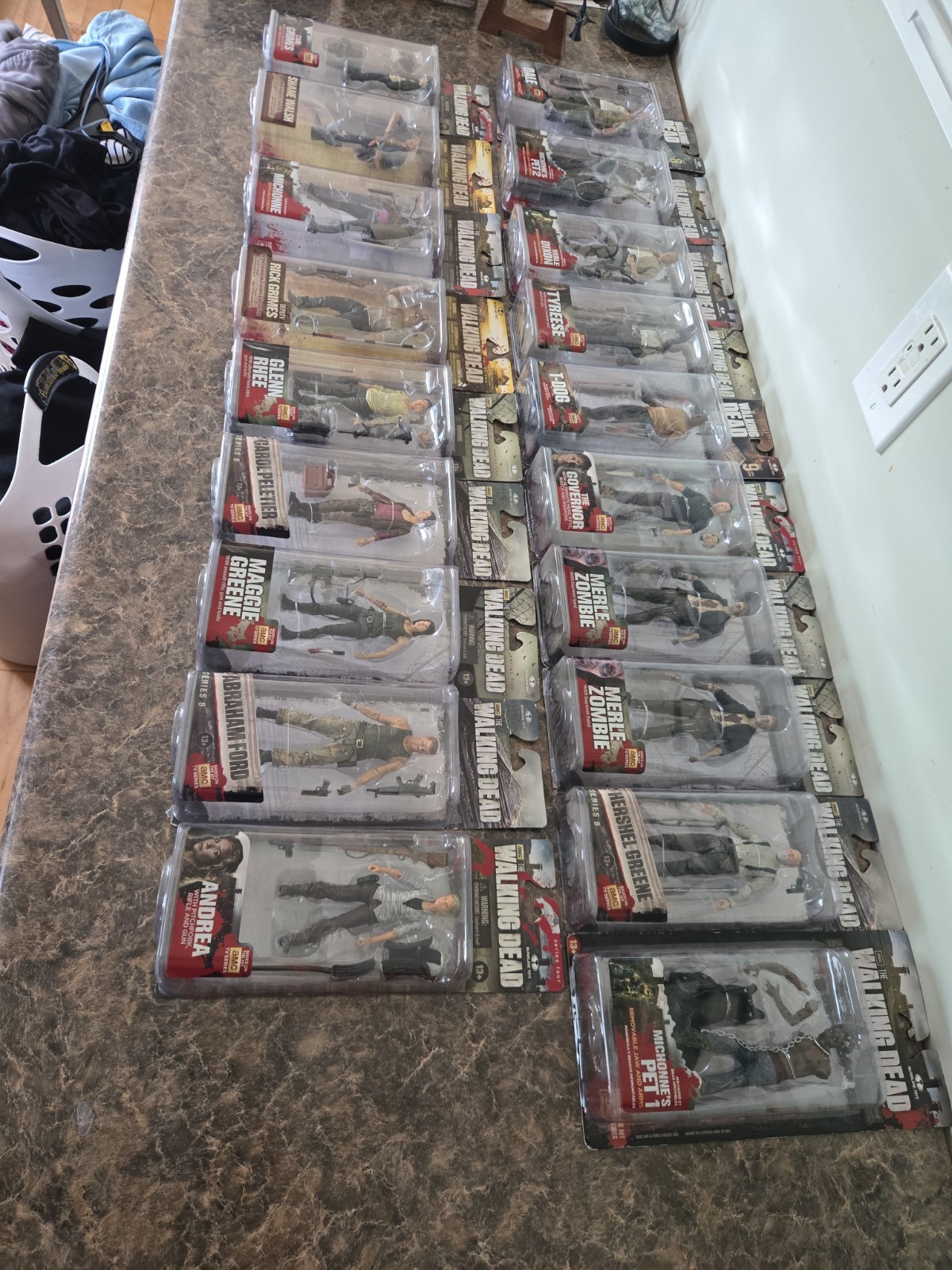 Lot of 19Sealed The Walking Dead McFarlane AMC Action Figures  Make Offers