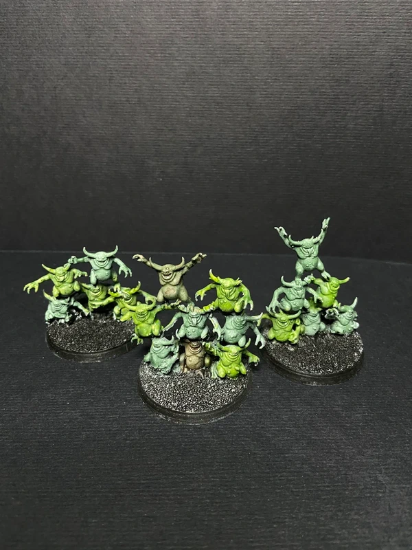 6x Nurglings High quality Resin proxy