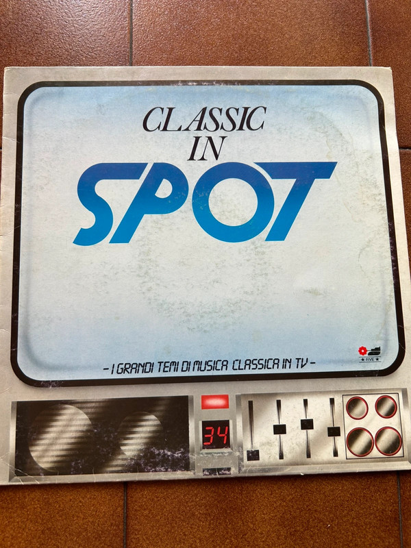 disco in vinile LP 33 giri "Classic in Spot - I grandi temi di musica classica in TV".