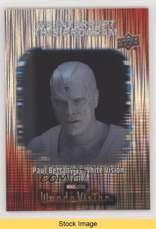 2022 Marvel Studios' WandaVision We Interrupt this Program White Vision READ 0e3