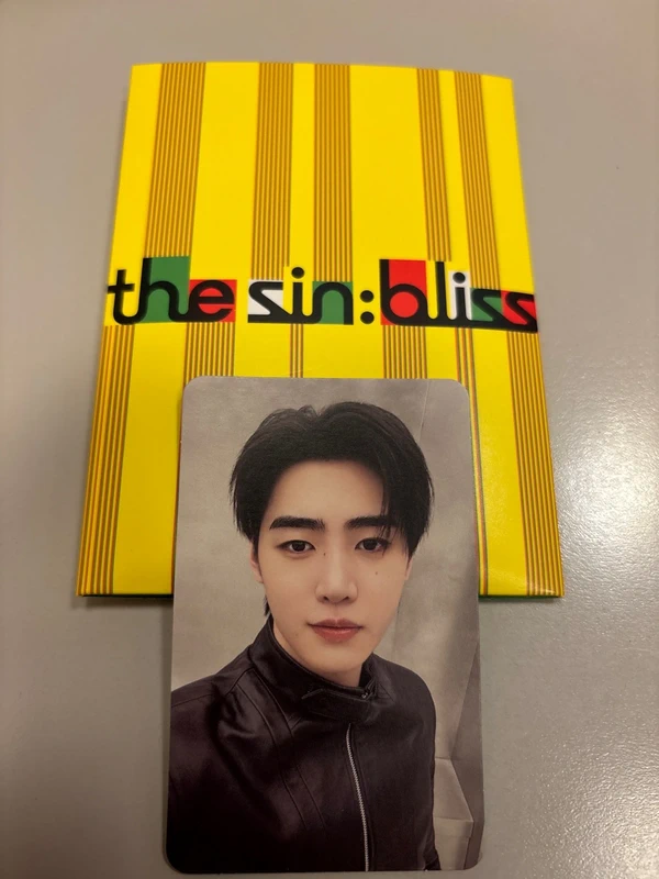 Enhypen Sunghoon The Sin: Bliss (weverse ver.) Official Photocard