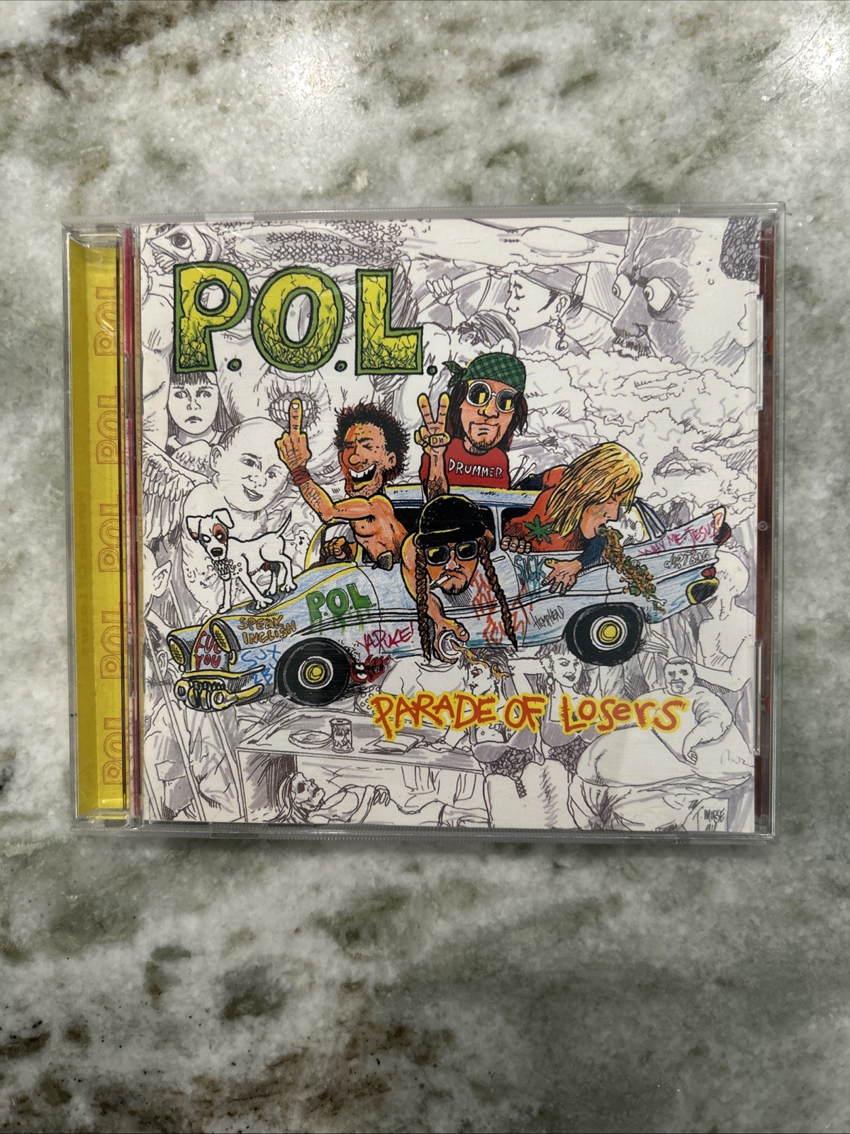 Parade of Losers P.O.L. Self-Titled (CD, 1995) Alternative Rock  CD MINT