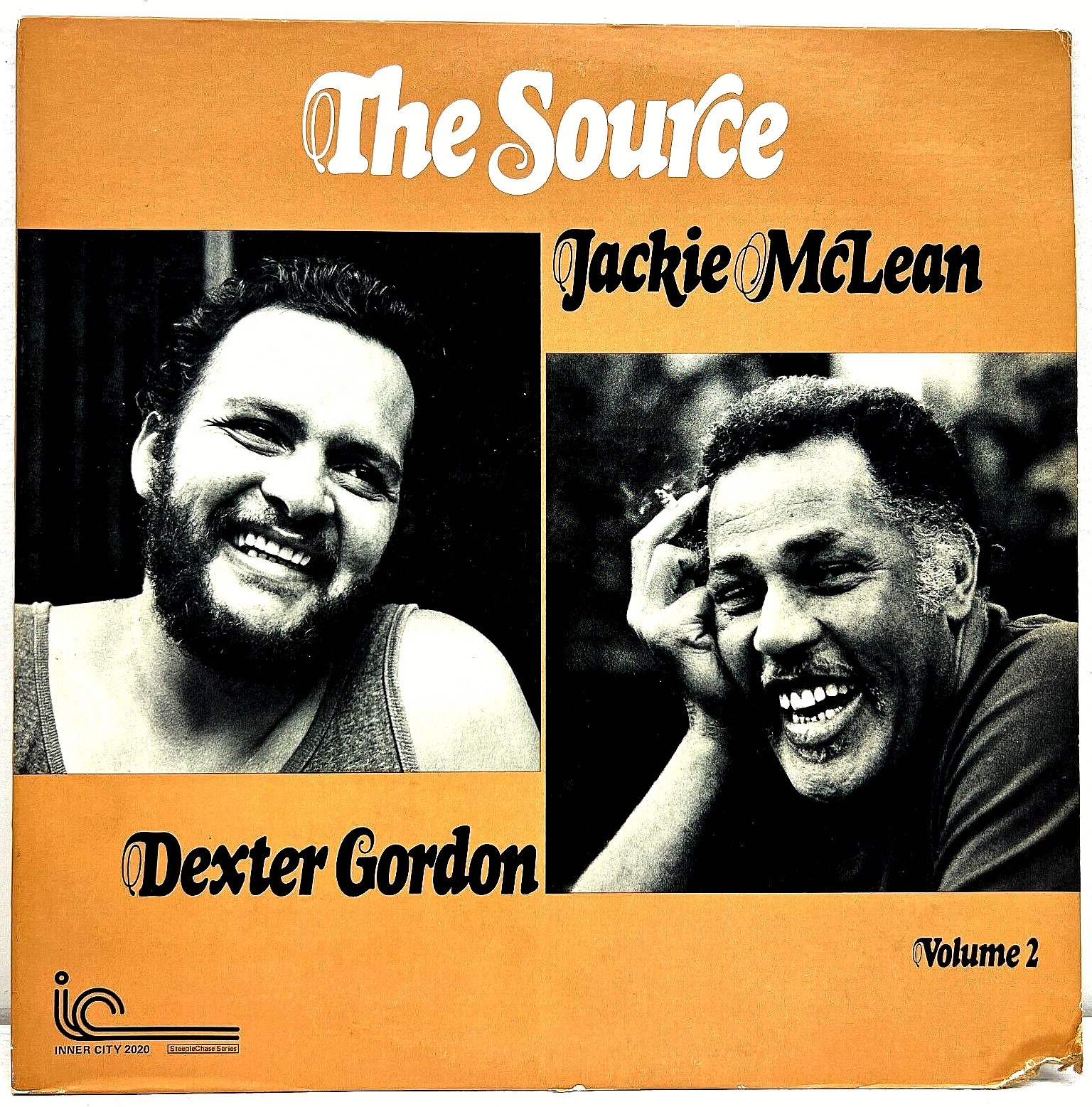 Jackie McLean and Dexter Gordon The Source 1976 Vinyl IC Records 1st Press
