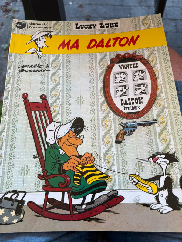 Lucky Luke stripboek 'Ma Dalton'