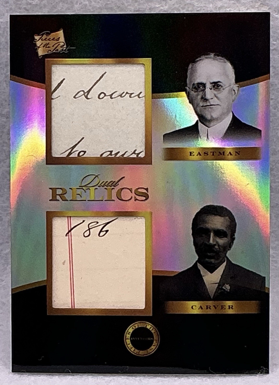 2025 Pezzi Del Passato Inventori Eastman/Intagliatore Documento Manoscritto Reliquie