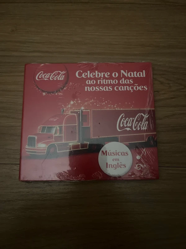DVD “musicas da coca cola de natal”