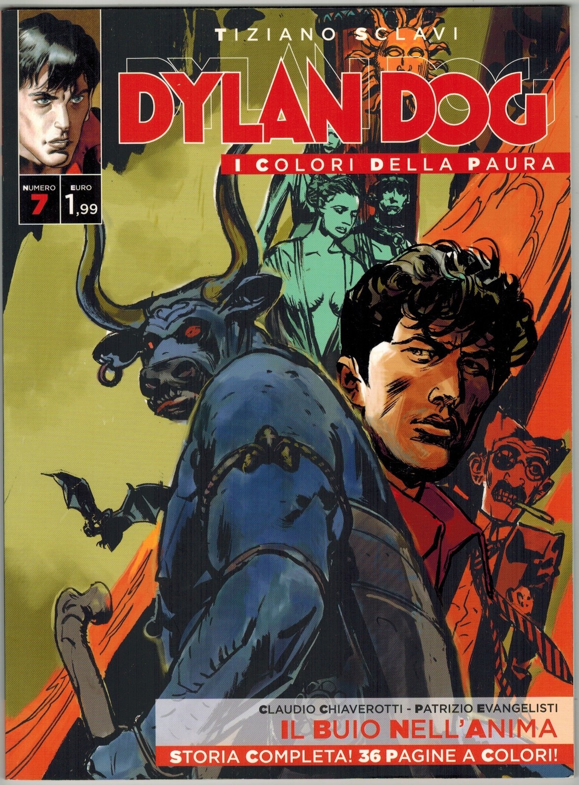 Dylan Dog I Colori della Paura 7 Bonelli 2015 Evangelisti
